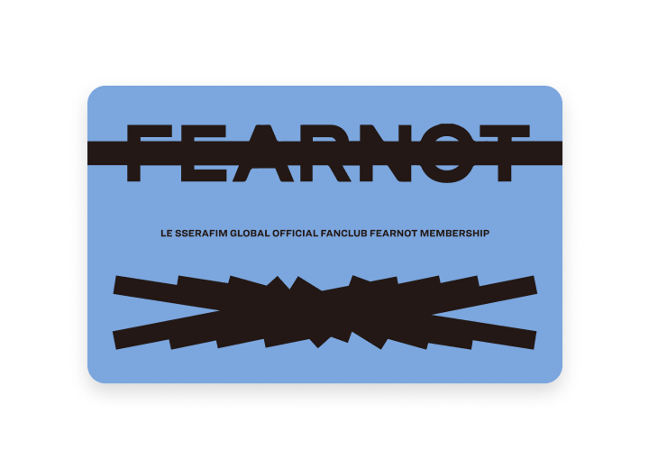 LE SSERAFIM - FEARNOT Membership (JP)