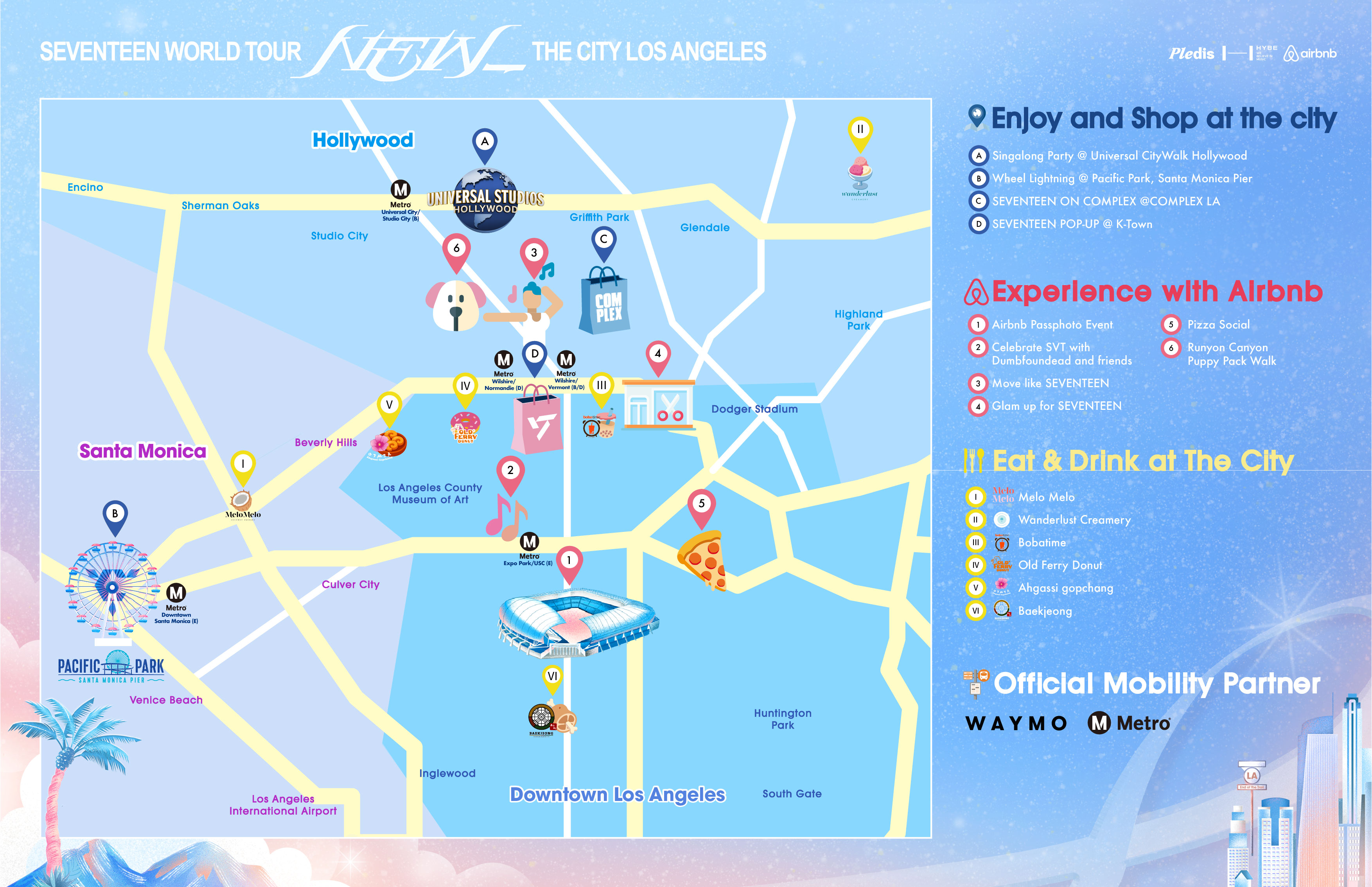 seventeen Los Angeles ボンボンイ SVT THE CITY - LOS ANGELES