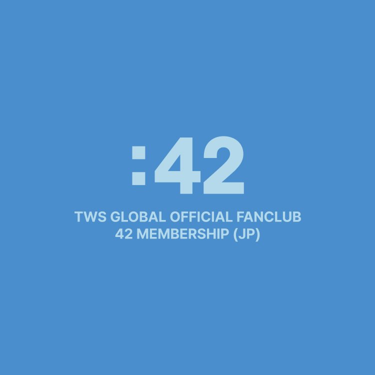 TWS GLOBAL OFFICIAL FANCLUB 42 MEMBERSHIP (JP)