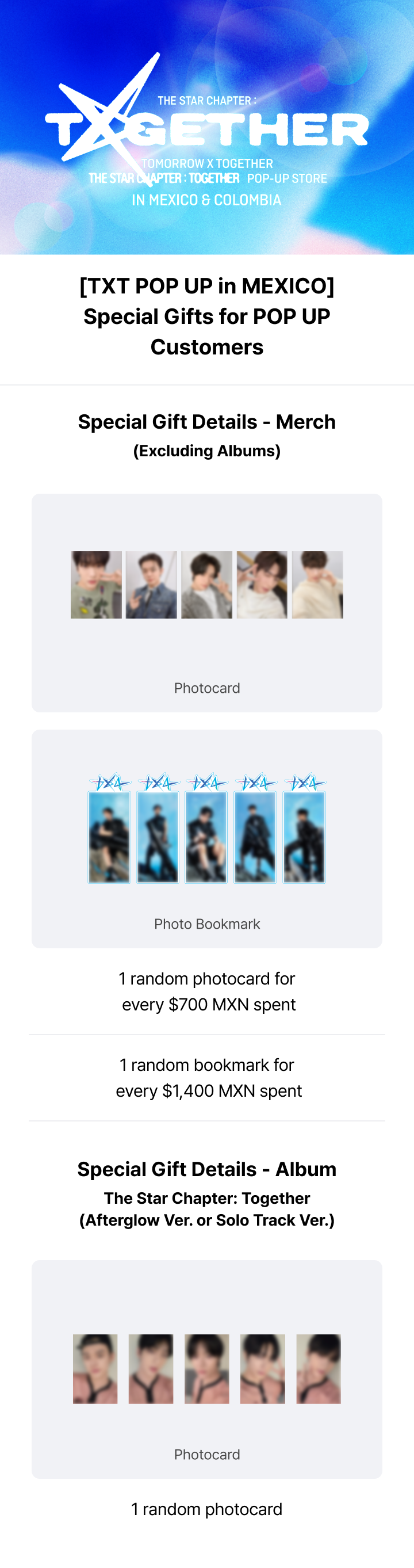 TXT 聖水 ポップアップ クロップTシャツ トゥバ POPUP main.jpg?format=1500w