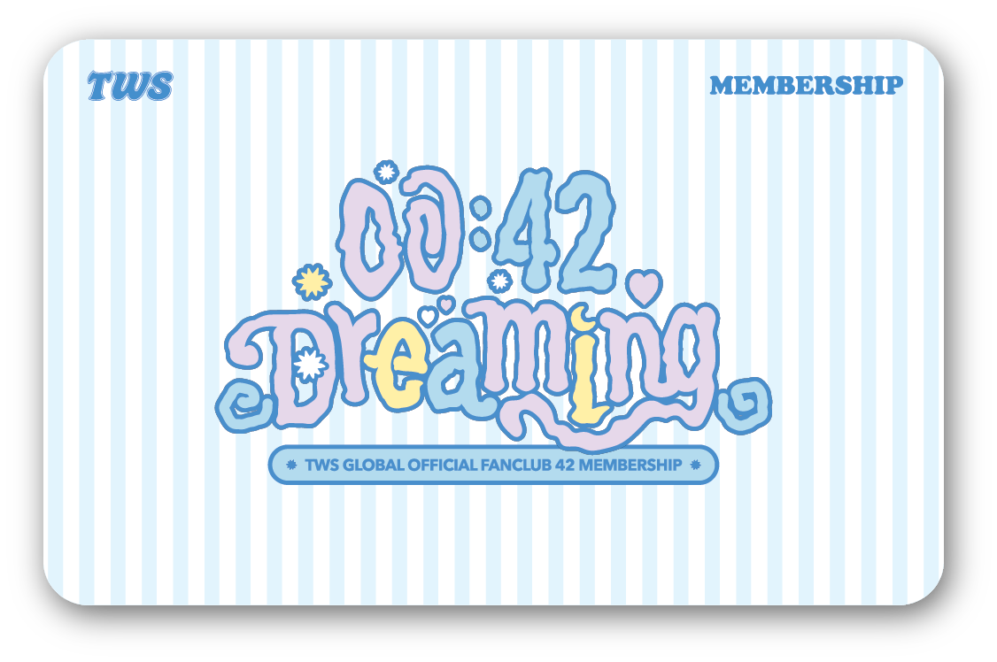 TWS GLOBAL OFFICIAL FANCLUB 42 MEMBERSHIP (JP)