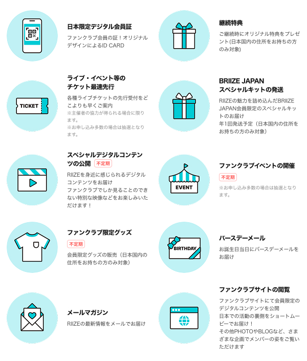 RIIZE 「BRIIZE JAPAN」 Membership (JP)