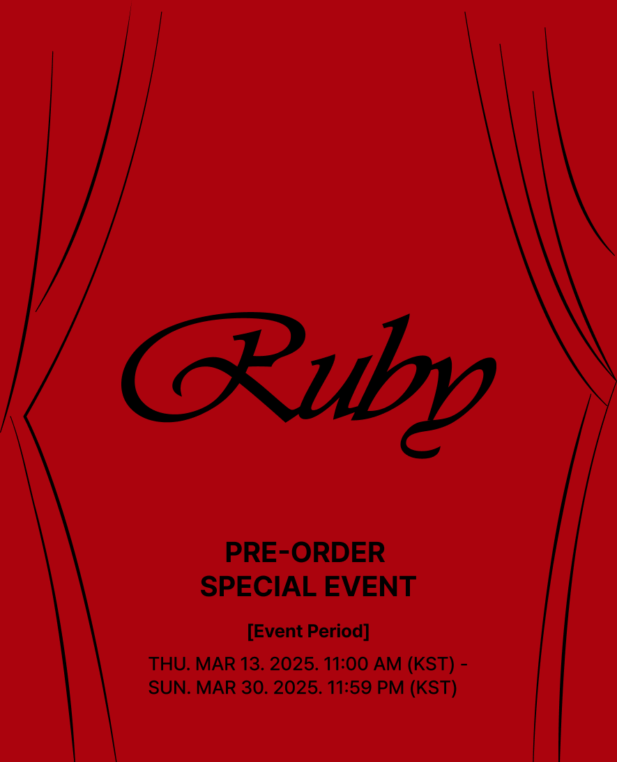 JENNIE RUBY Merch 예약 판매