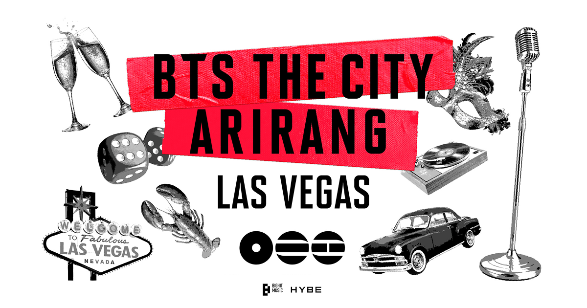 BTS THE CITY ARIRANG - LAS VEGAS