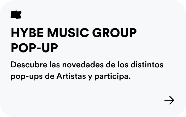 HYBE MUSIC GROUP POP-UP