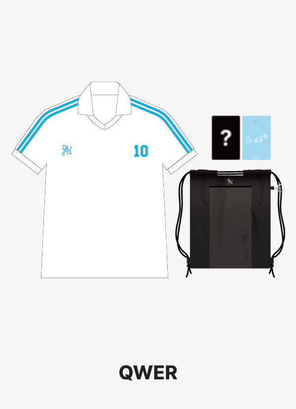 Weverse Con Festival QWER ユニフォーム 新品未使用 2025 Weverse Con Festival Merch